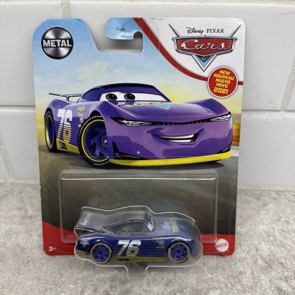 DISNEY PIXAR CARS WILL RUSCH VINYL TOUPEE NEXT GEN METAL 2021 SAVE 6% GMC - Picture 1 of 4